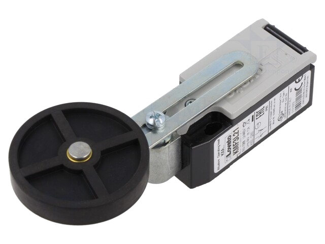 Eindschakelaar; regelbare hendel, roller; NC + NO x2; 10A; M20 Eindschakelaar; regelbare hendel, roller; NC + NO x2; 10A; M20